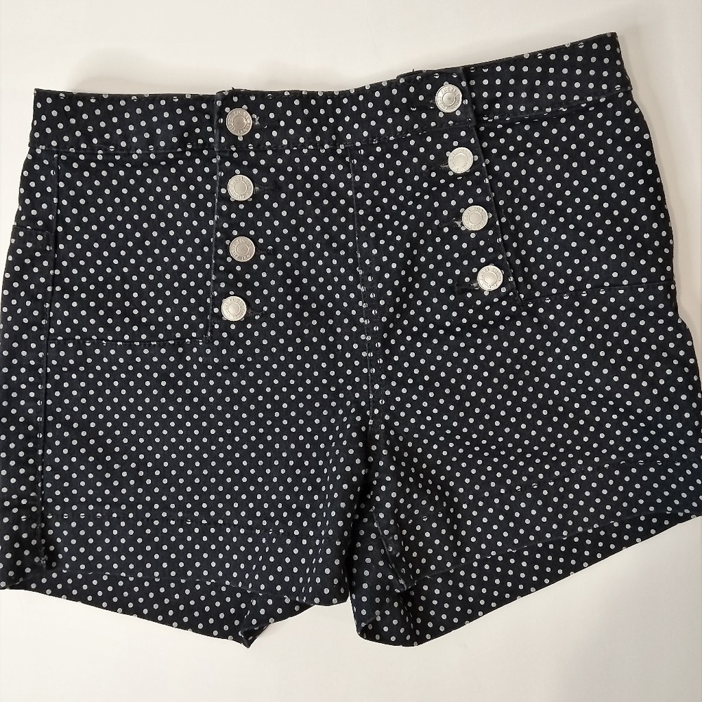 Rue 21 High Waist Button Panel Shorts Size 9/10